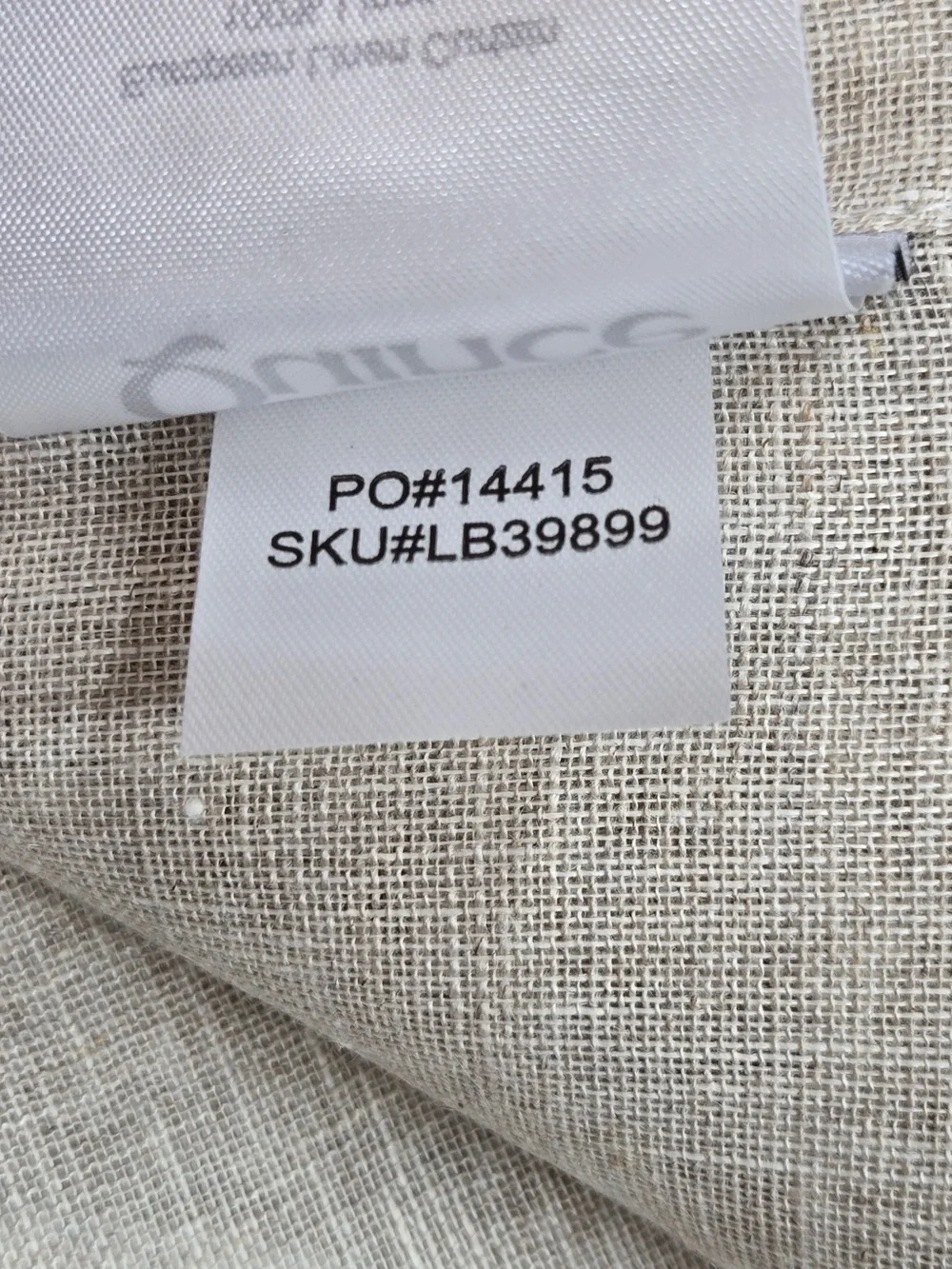 NWOT QUINCE Set Of 4 48x108 European Linen Sheer Curtains Flax 9959